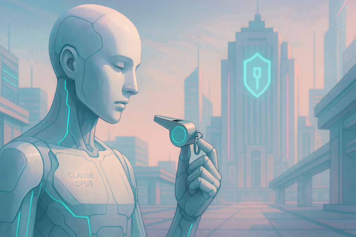 “Whistleblowing” a AI: Claude 4 Opus kontaktuje políciu o vašej aktivite!