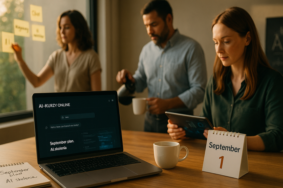 September je tu: pripravte sa s AI-KURZY.ONLINE